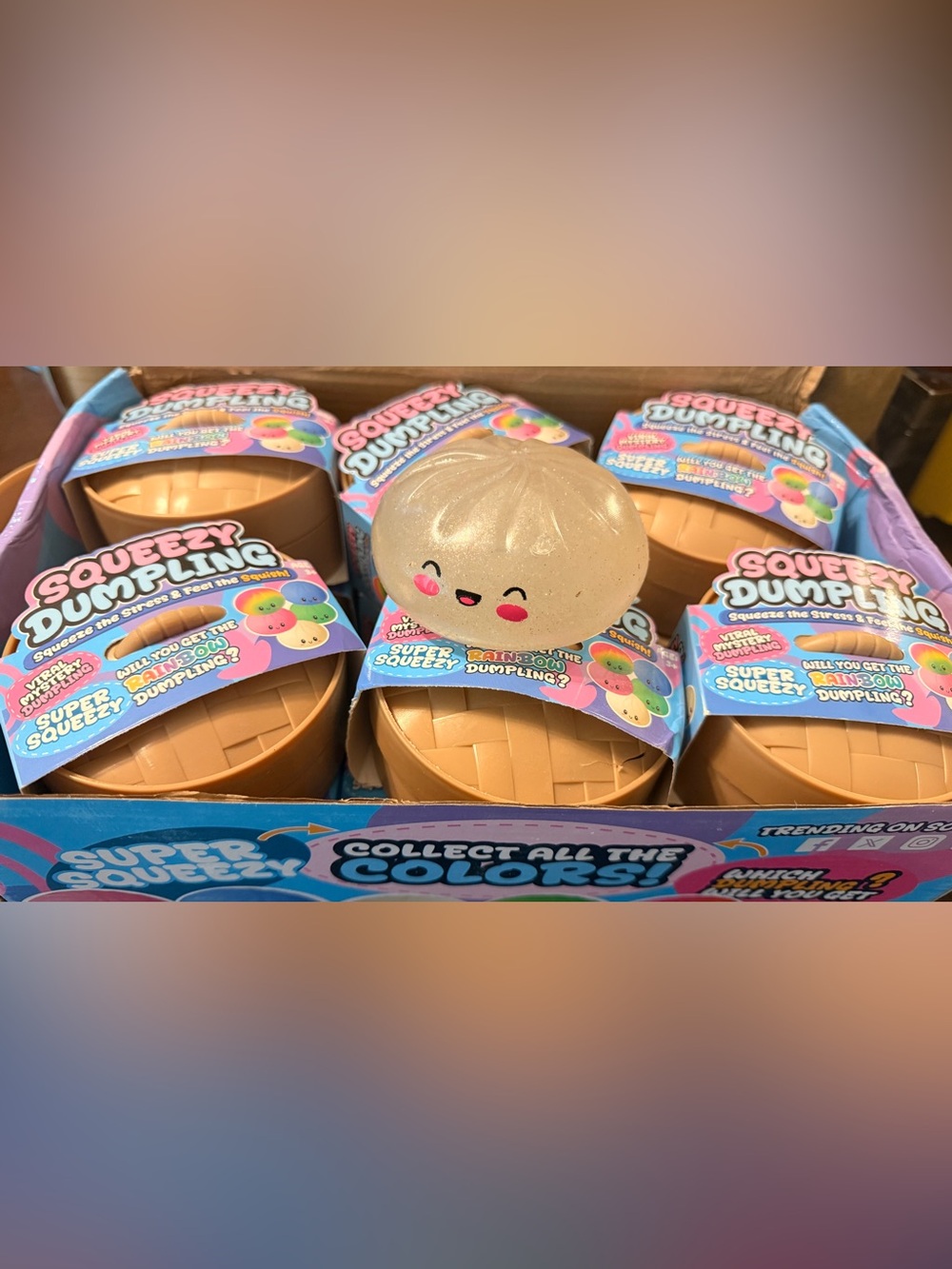 Squeezy Dumpling Plush Stress Toy
